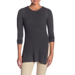 Sigrid Olsen Studded Trim Cashmere Vest